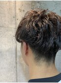 MEN'S HAIR/ブルーブラック/フェザーパーマ/千葉駅