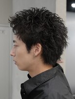 フィフス トウキョウ (fifth TOKYO) 渋谷スパイキーパーマメンズパーマスパイキーショート30代
