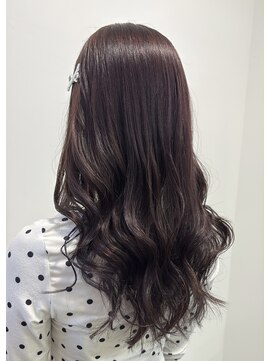 ルプラ ファシル(le-pla Facil) ラベンダーベージュ+コテ巻き