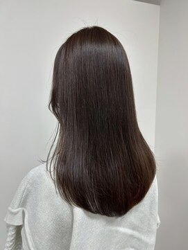 ビーグレイス パティオ 髪質改善カラー×20代顔周りレイヤー