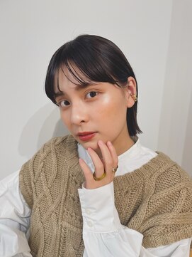 フィット ヒュー 千葉(fit hue) 似合わせカット/大人ガーリー/ダークアッシュ【千葉/千葉駅】