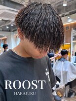 ルースト 原宿店(ROOST)&nbsp;MEN’S HAIR/サーフカール/ツイストスパイラル/髪質改善/原宿
