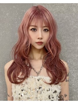 ハイレイヤー×ピンクグラデーション