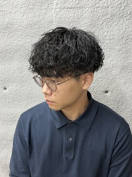 ダズルヘアーエイチ(DAZZLE hair H) ホワイトメッシュツイストツイストスパイラル波巻きプードル