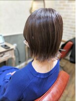 ステアー(stair) 切りっぱなしショート×ハイライトカラー【大宮】