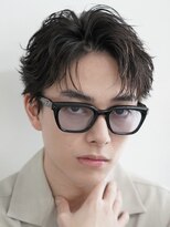 Men's salon fifth 札幌大通【メンズサロン フィフス】【3月1日 NEW OPEN(予定)】&nbsp;大通メンズパーマフェザーショートセンターパートパーマゆるめ