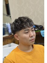 ラフカッターズ 立川店別館 ツイスパ・ハイライト【立川/理容室/床屋/顔剃り/シェービング】