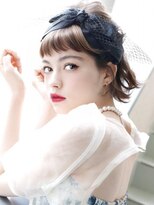 ブロック ジャポン(bloc japon)&nbsp;ラフなニュアンスヘアアレンジフレンチボブ