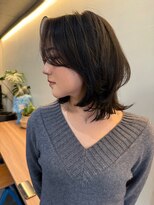 ナループロアポンテ(Nalu pu loa PONTE)&nbsp;バタフライレイヤー/海外風ボブレイヤー/レイヤーボブ