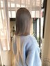 【春クーポン！】カットカラー+高濃度美容液トリートメント　　