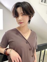 アクシス ナゴヤ(AXIS NAGOYA) 北野ピンクベージュ/イメチェン/クールショート/前髪/名古屋駅