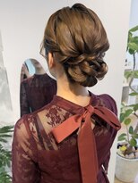 ケファ(Kepa)&nbsp;ルーズシニヨン 結婚式ヘア