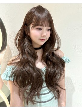 サイン 渋谷(SIGN) 韓国ヘアハッシュカットレイヤーカットブリーチ無し韓国ボブ渋谷