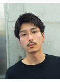 原宿ルーズショートアクティブショートメンズショート短髪パーマ