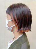切りっぱなしボブ お客様スタイル【店長 イカリ ジュンイチ】