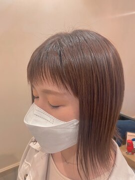 ハイル(Heil) 【Heil】 アシメバング/アッシュパープル/ロブヘア/大人かわいい