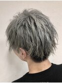 グレイパール×ショートマッシュ