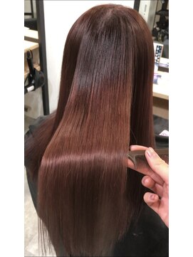 ラフ 難波店(LAFF) #黒髪#ボブルフ#ネビージュ#小顔#ワンレン