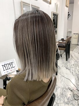 ナイン 麻布十番(NINE) バレイヤージュ・エアタッチ