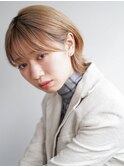 こなれ感ショートウルフ