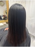 大人可愛い小顔美髪ツヤ髪シンプルストレート髪質改善A1