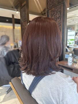 ヘアリゾート粋 ティガ 池袋店(tiga) 大人 くびれレイヤー ボブ 20代30代　池袋