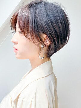 オートゥール(hair room Auteur) 30代40代ダブルカラーアッシュブラウンデザインカラー透け感