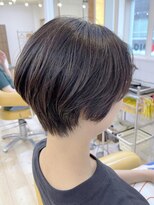 モリオ フロム ロンドン 成増店&nbsp;【morio成増/児玉】ニュアンスパーマ　ショート　黒髪