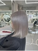 イメチェン◎大人ガーリーペールベージュくびれヘアネビージュ