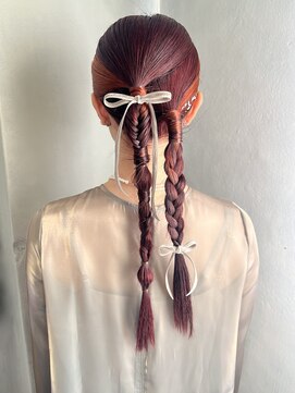 アンリ(Henri) 【かしむらゆうか】ブリーチ/ケアブリーチ/お呼ばれヘア