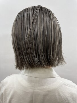 ノラ ヘアーサロン(NORA HAIR SALON) 【中迫】大人の上品なハイライトカラー白髪ぼかし