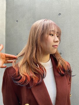 ヴァーディ オモテサンドウ(Vardy omotesando) デザインカラー・ダブルカラー・裾カラー