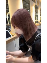 サロンドミルク 新百合ヶ丘店(salon de MiLK)&nbsp;ミルクティーベージュグレージュピンクカラーケアブリーチ
