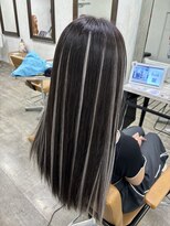 ハイライトエクステ/ポイントエクステ/池袋/派手髪