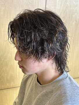 ニアウ 伊勢崎連取店(Niau) 波巻きスパイラルパーマツイストスパイラルパーマシャドウパーマ