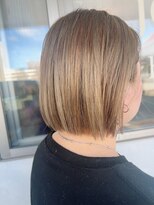 ジョワイユヘアーデザイン(Joyeux)&nbsp;大人可愛い30代40代50代◎大人ナチュラルパツットショートボブ