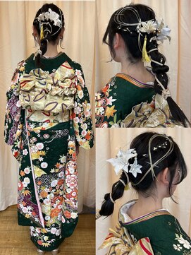 ヘアーメイク ツインズ(Hair Make TWINS) ポニーテールヘアアレンジ