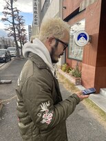 チャプター 問屋町(chapter)&nbsp;ベリーショートイージーパーマイージードリルホワイトベージュ