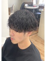 ハニー(HONEY)&nbsp;波巻きスパイラルパーマ/波巻きパーマ/岡崎メンズパーマ