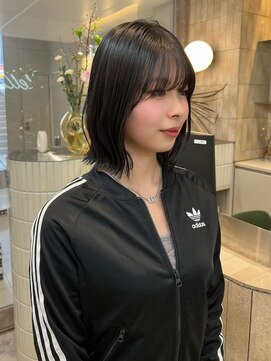 ハローバイシー 仙台(Hello by Sea) イメチェン×美髪［タッセルボブ/グレージュ/髪質改善］仙台