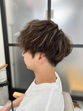 ミエル ヘア 新宿(miel hair) メッシュキャップハイライト【新宿】