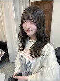 透明感出まくりオリーブグレーカラー