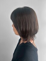 ヘアーメイク ラグズ(Hair Make Luxtz)&nbsp;外ハネボブ/20代/30代/40代