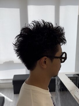 ビカムメンズヘアー 栄店(become men's hair) スパイキーショート名古屋栄メンズカットパーマスパイキーパーマ