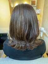ヘアリゾート粋 ウナム 新宿東口店(enam)&nbsp;ミディアム/くびれ/レイヤーカット