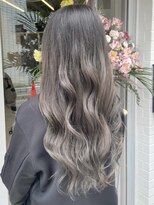 オプティマヘアー(Optima Hair) シルバーグレー×グラデーション