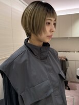 マイル 渋谷(mile)&nbsp;ハンサムショート / ハイトーンカラー