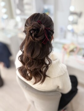 ルノンルージュ(Renon Rouge) ハーフアップ