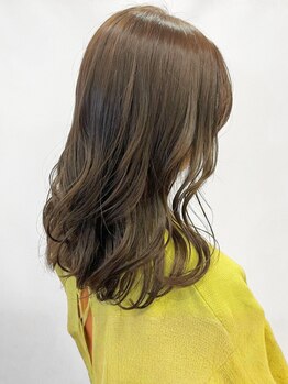 アンド アノン(and anon)の写真/春日原の人気美容院★イルミナカラーで叶える透明感カラーが大好評◎ダメージレスなグレイカラーもお任せ!