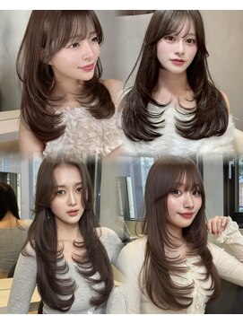 グロー 大宮(GLROW) 髪質改善/縮毛矯正/ミディアムレイヤー/酸性ストレート/大宮